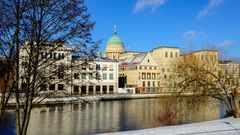 Hafelufer in Potsdam im Winter