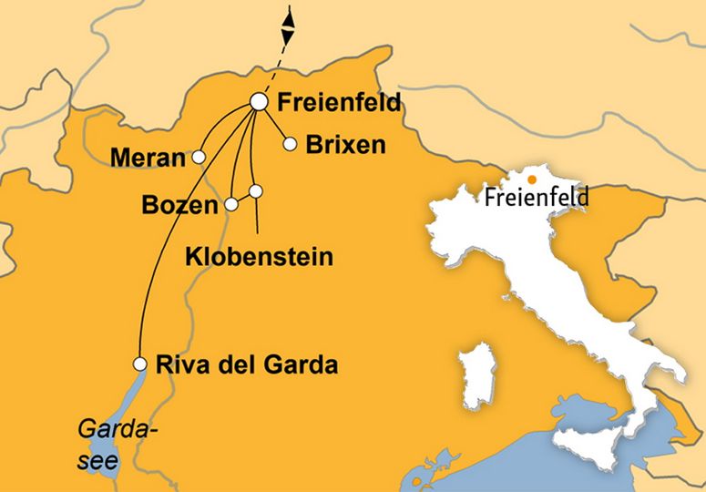 Ihre Reiseroute
