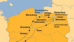 Ihre Reiseroute