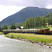 Zug bei Davos
