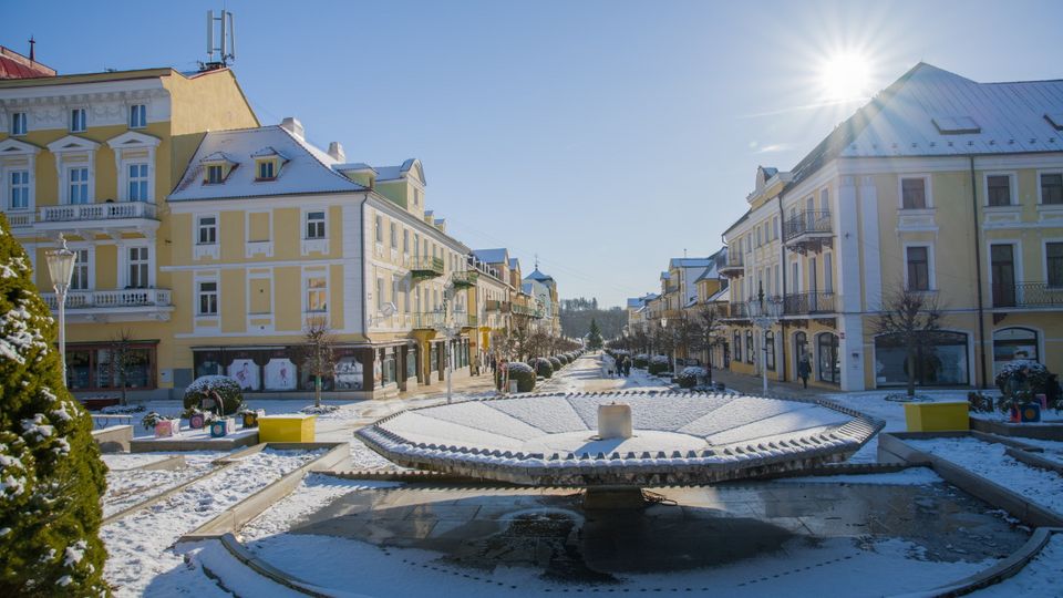 Frantiskovy Lazne (Franzensbad) nähe Karlsbad