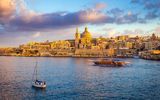 Blick auf Valetta