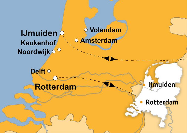 Ihre Reiseroute