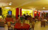 elegante Lobby im Hotel Arciduca in Italien, Liparische Inseln