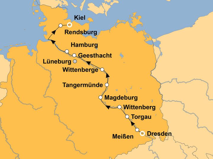 Ihre Reiseroute