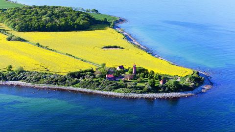 Luftbild Insel Fehmarn