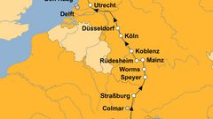 Ihre Reiseroute