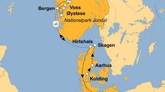 Ihre Reiseroute