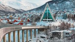 Norwegen Eismeerkathedrale Tromsö