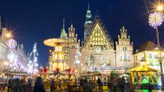 Weihnachtsmarkt in Breslau