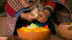 Traditionelles Gericht in Peru