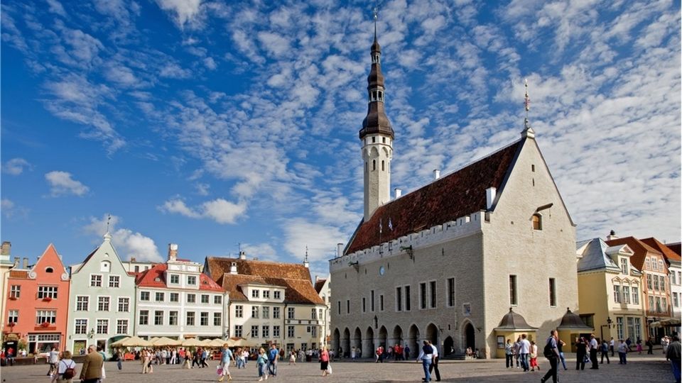 Stadtansicht Tallinn, Marktplatz