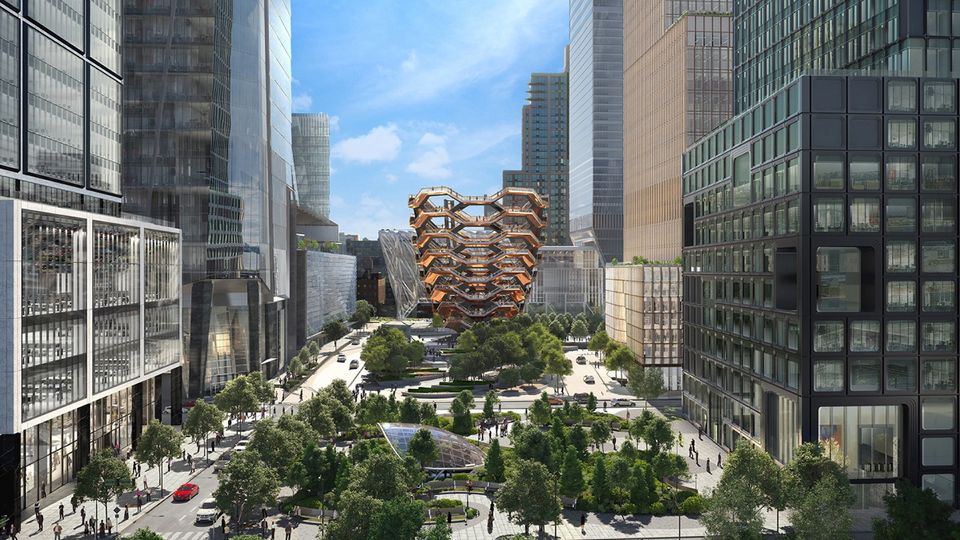 Hudson Yards Plaza, New York