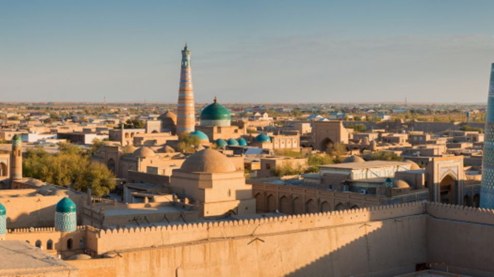 Panoramablick auf Khiva