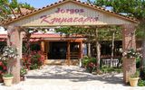 mediterrane Taverne am Lintzi Hotel auf Peloponnes in Griechenland
