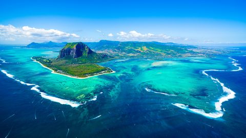 Luftaufnahme Mauritius