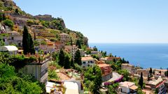 Blick auf Taormina