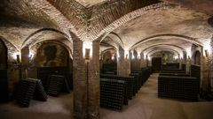 Canelli, unterirdische Sektkeller