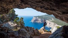 Küstenwanderer auf Sardinien