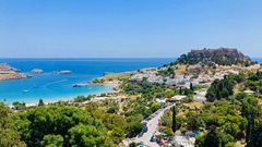 Panorama von Lindos