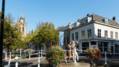 Touristen in Delft