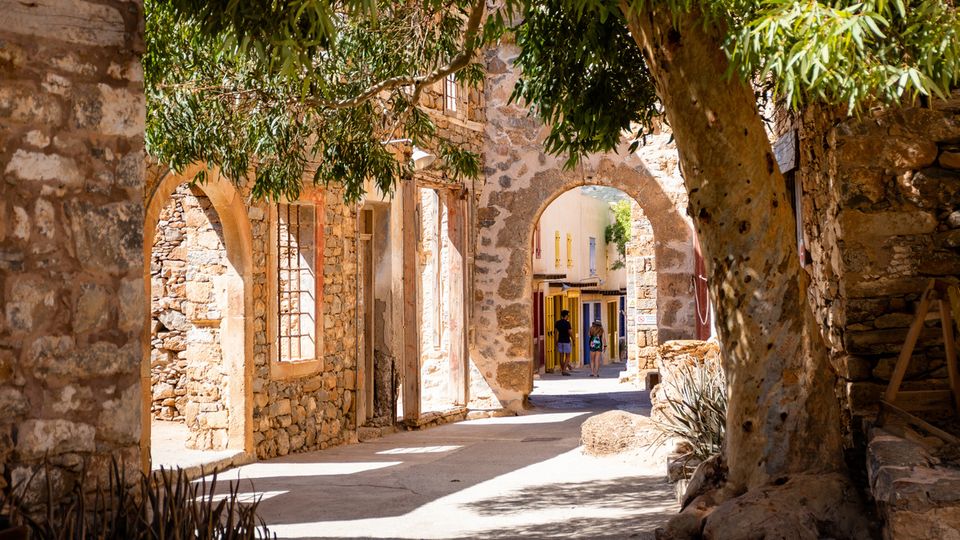 Spinalonga - Insel vor der Nordostküste Kretas