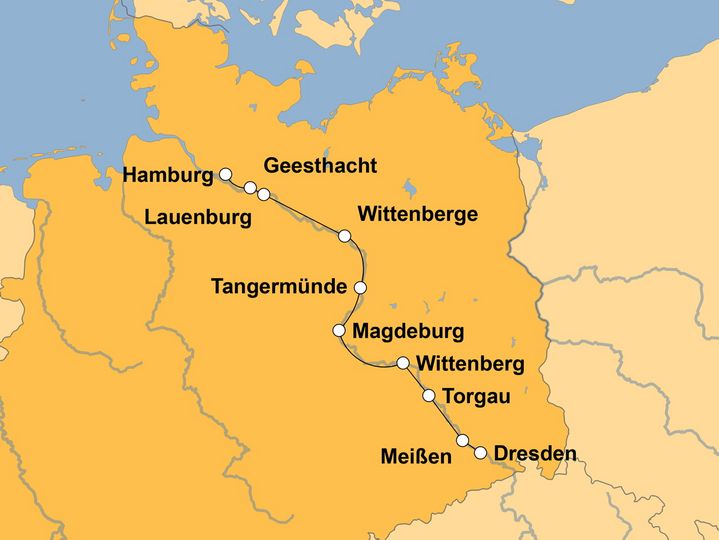 Ihre Reiseroute