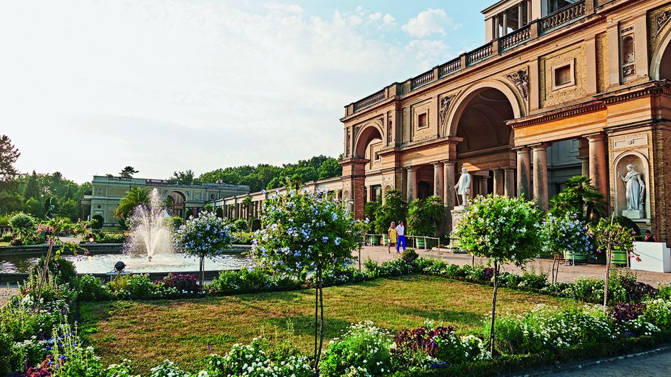 Das Schloss Sanssouci in Potsdam