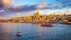 Blick auf Valetta