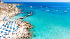 Strand von Konnos Bay bei Protaras, Ayia Napa