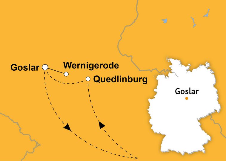 Ihre Reiseroute