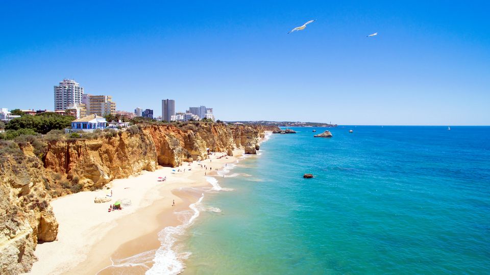 Strand Praia da Rocha