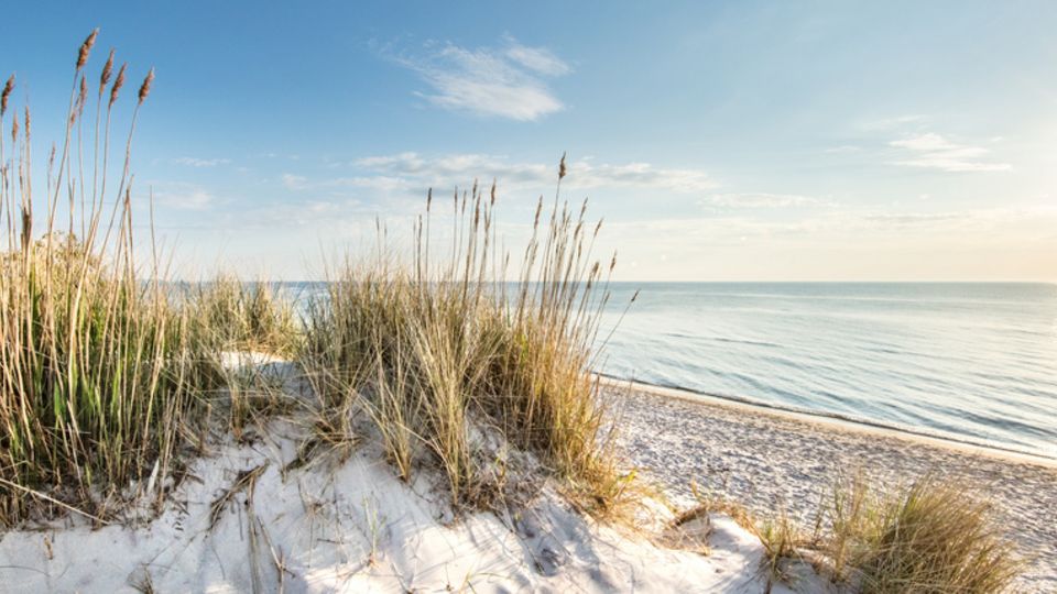 Ostseestrand im Winter