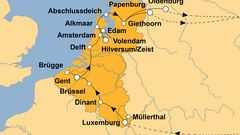 Ihre Reiseroute
