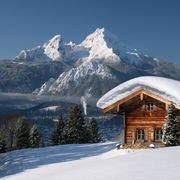 Schneehütte Berchtesgadener Land