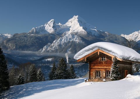 Schneehütte Berchtesgadener Land