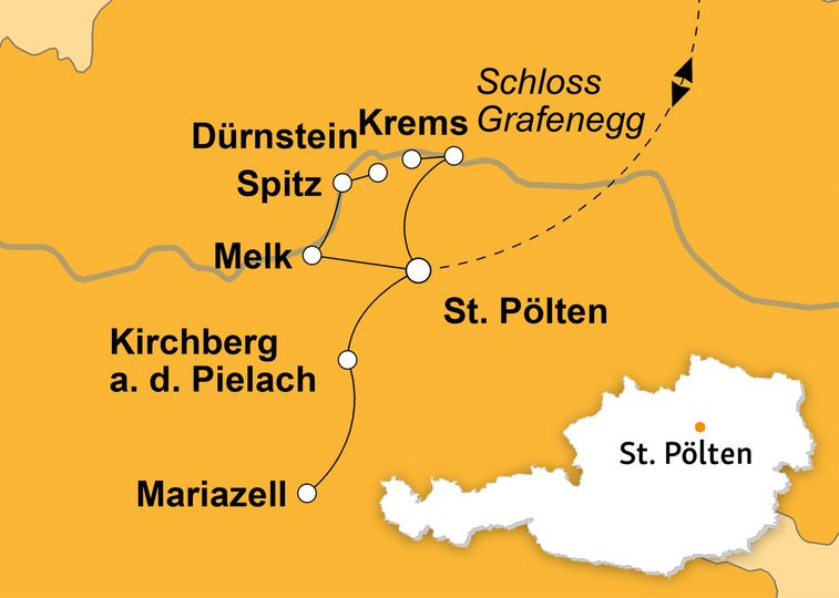 Ihre Reiseroute