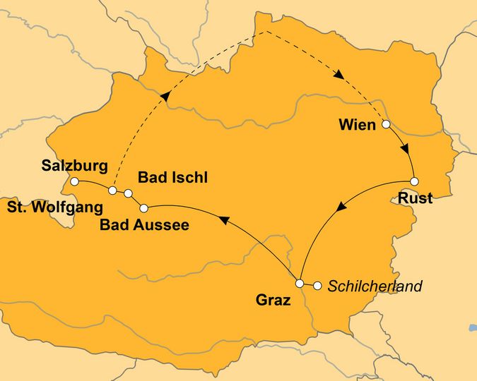 Ihre Reiseroute