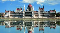 Parlamentsgebäude in Budapest