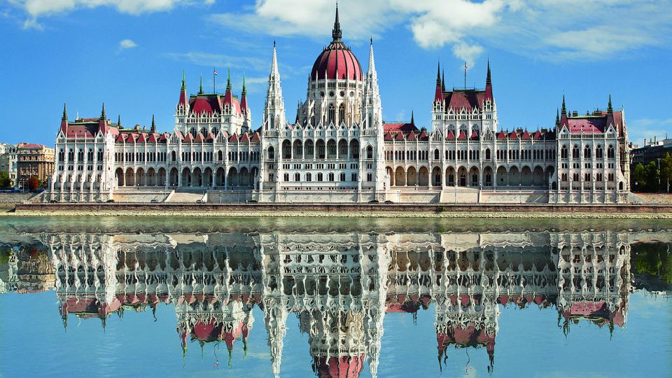 Parlamentsgebäude in Budapest