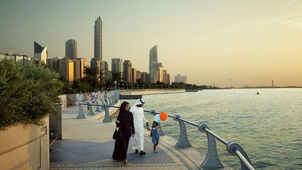 Corniche in Abu Dhabi 