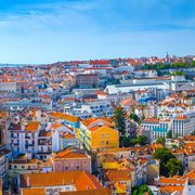 Lissabon, Altstadt mit Sao Jorge Castle