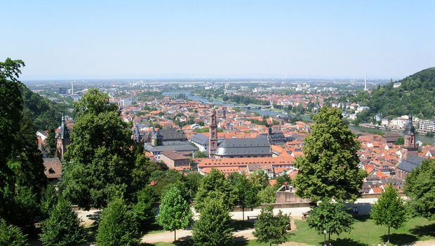Blick auf Heidelberg