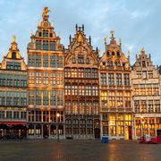 Guildenhäuser in Antwerpen