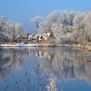Hotel Kormoran im Winter
