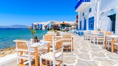 Griechische Taverne Mykonos