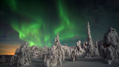 Nordlichter in Lappland