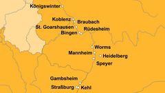 Ihre Reiseroute