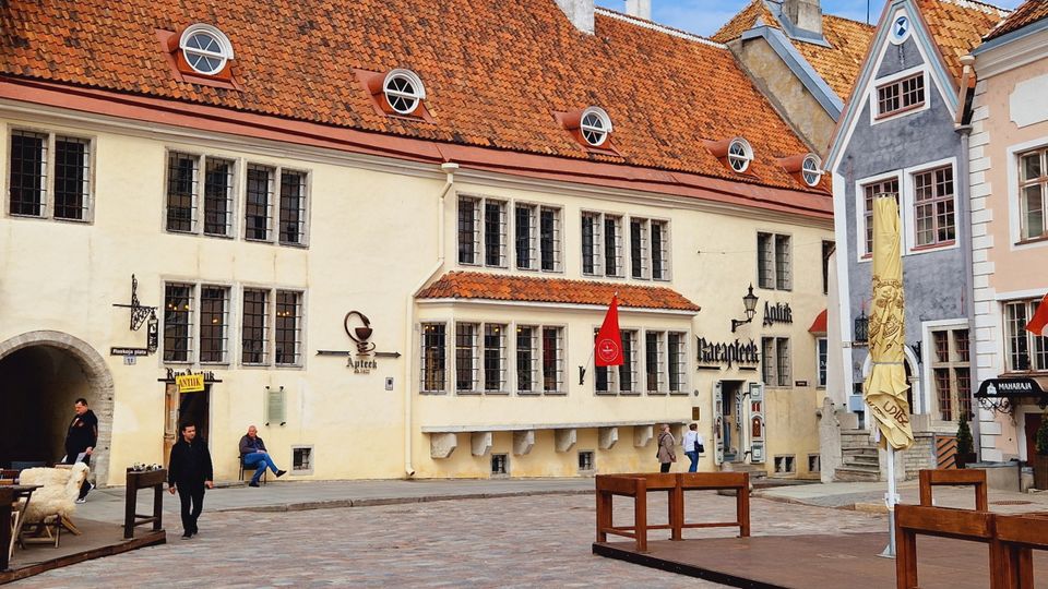 Marktplatz mit Aportheke Tallinn