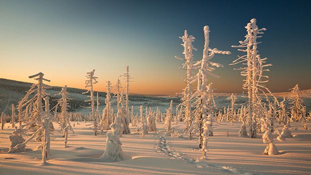 Winter in Südböhmen